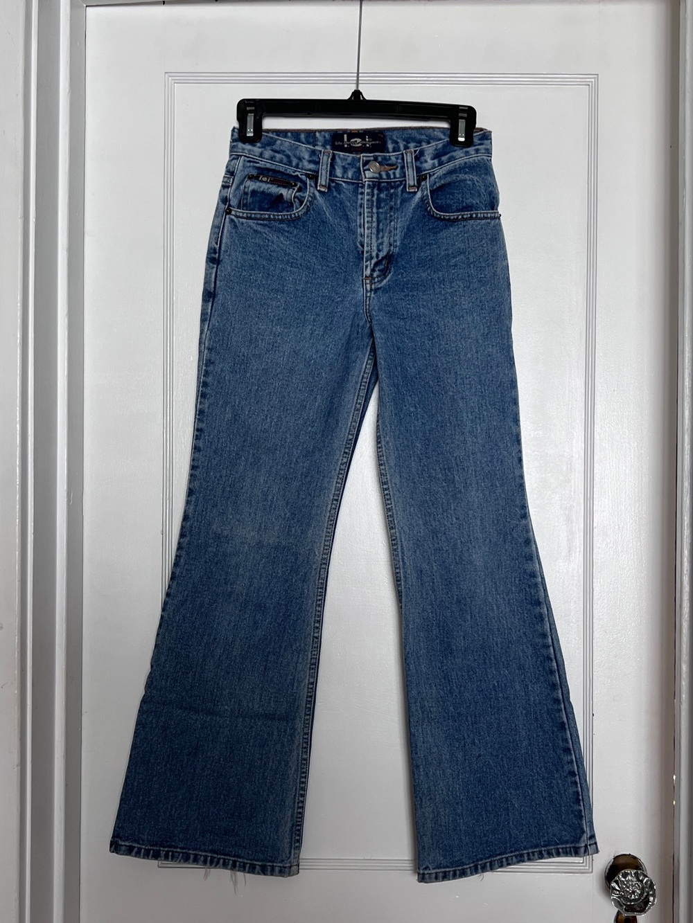 Vintage y2k lei  Medium Blue Flare Jeans
